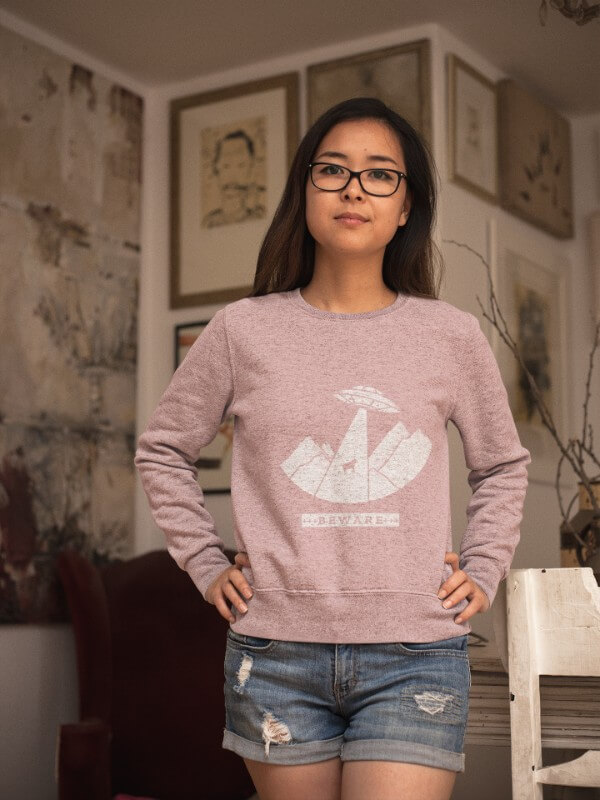 Design de moletom para postagem com capuz