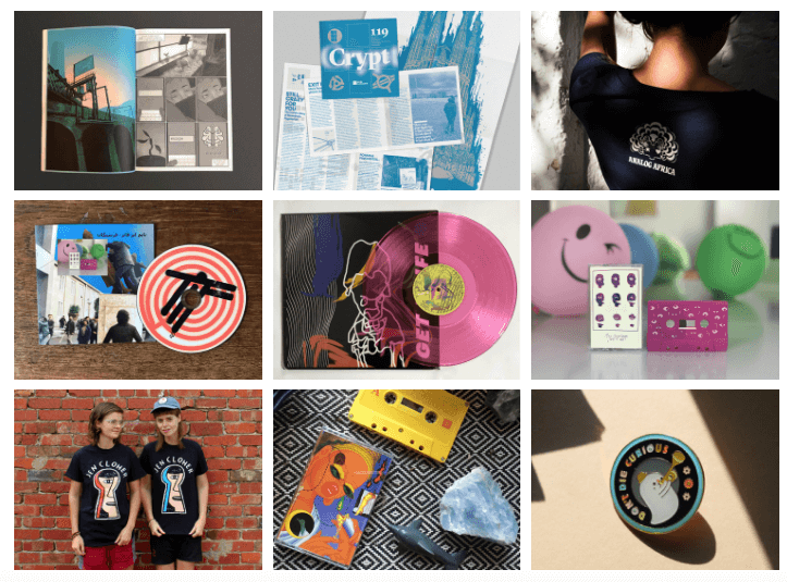 Bandcamp Merch Mockups-Plateformes musicales