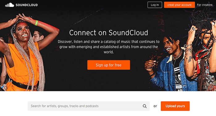 Plateformes Souncloud Rap-Musique