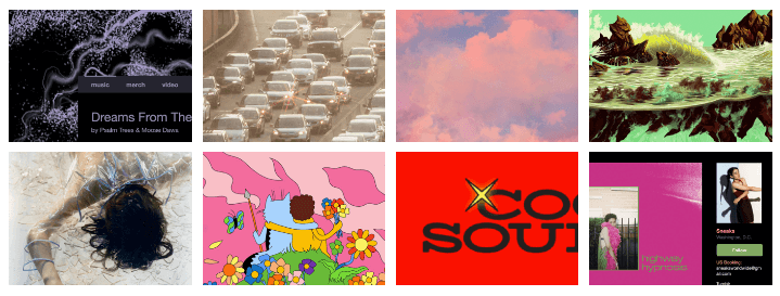 Plateformes musicales personnalisées Bandcamp