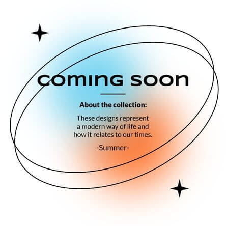 Creador de publicaciones de Instagram con una cita temática de moda y un fondo degradado