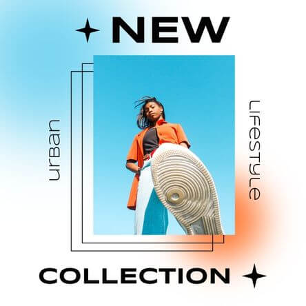 Creador de publicaciones de Instagram para un carrusel con un tema de moda