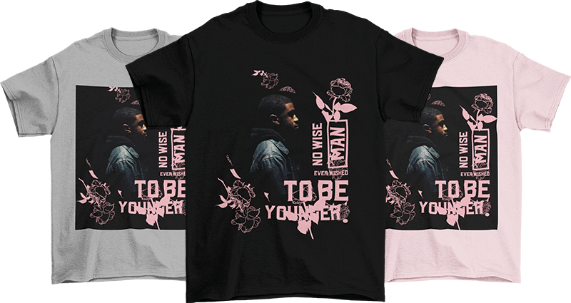 Maquettes de conception de t-shirts de musique