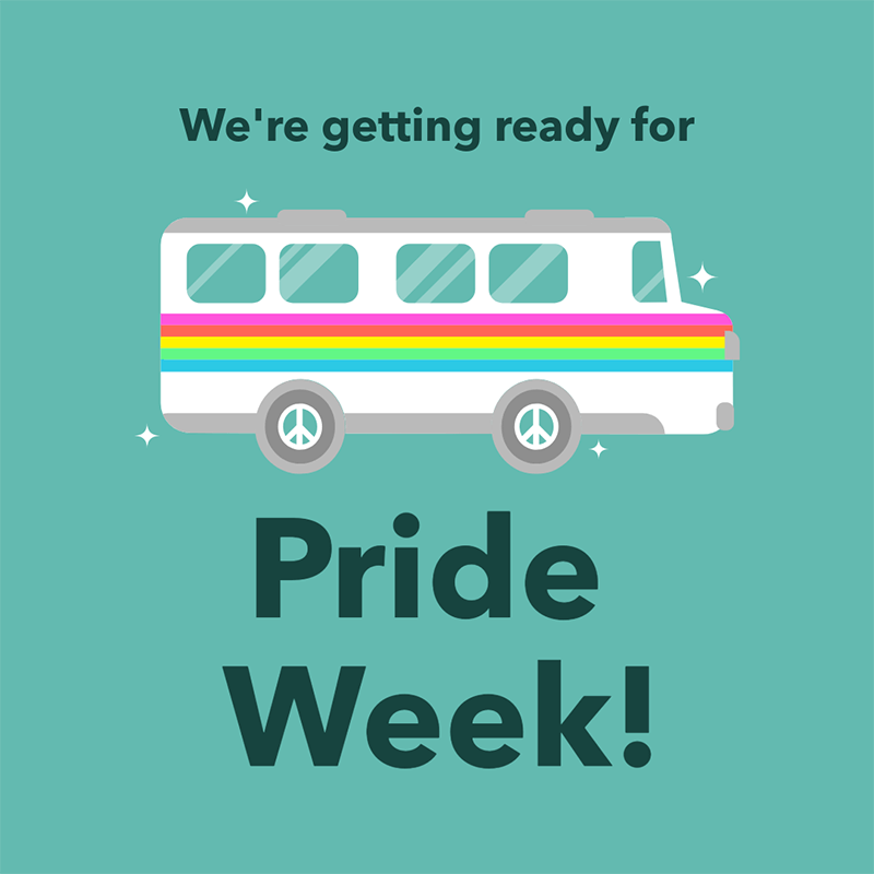 Modèle de conception de publication Instagram Pride