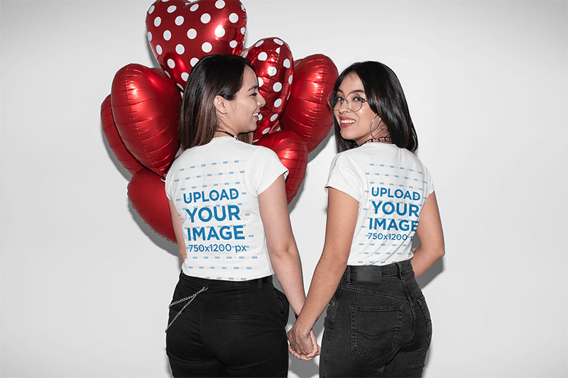 Maquette de couple de lesbiennes