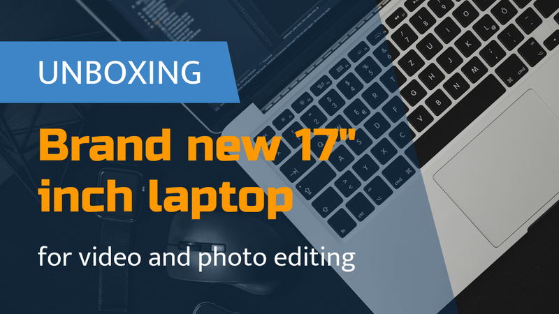 Szablon projektu miniatury Youtube do filmu technicznego o rozpakowaniu