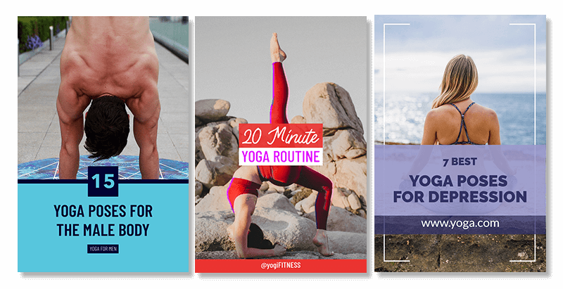 Plantillas de Bienestar de Pinterest