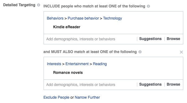 Facebook 廣告指南窄受眾