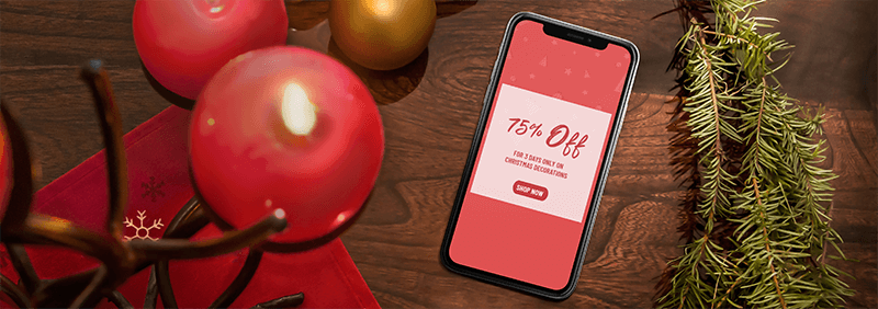 Iphone X Mockup ile Noel Masası