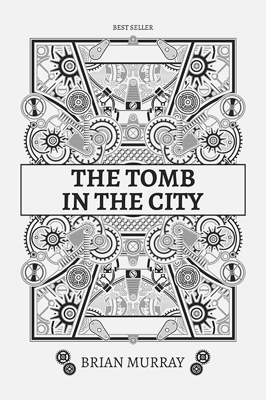 Sci Fi Book Cover Maker z lustrzaną grafiką