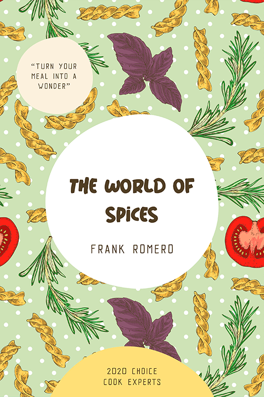 Kreator okładek e-booków dla wytycznych dotyczących przypraw