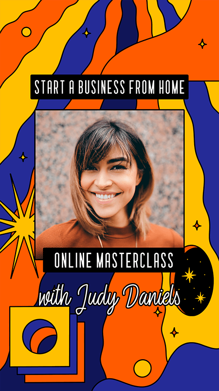 온라인 마스터 클래스를 위한 트렌디한 Instagram 스토리 디자인 메이커