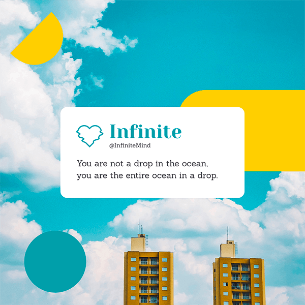 最小限のデザインでやる気を起こさせる Instagram 投稿作成者