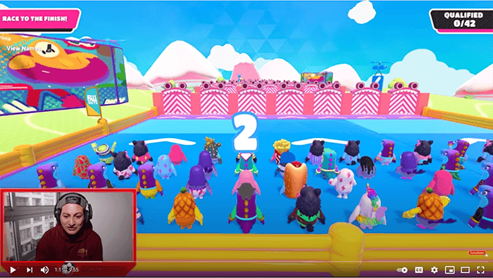 ポール アル チリ Fall Guys