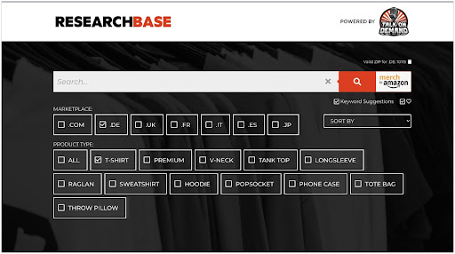 قاعدة البحث