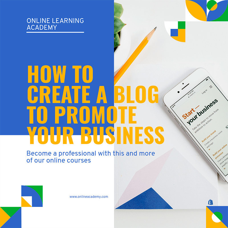 Kreator postów na Instagramie o tym, jak stworzyć bloga biznesowego