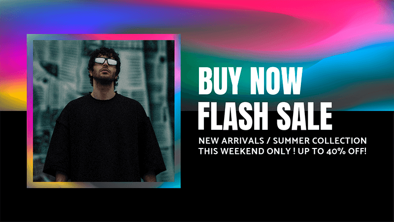 Modowy generator miniatur Youtube na błyskawiczną wyprzedaż z jasną paletą kolorów