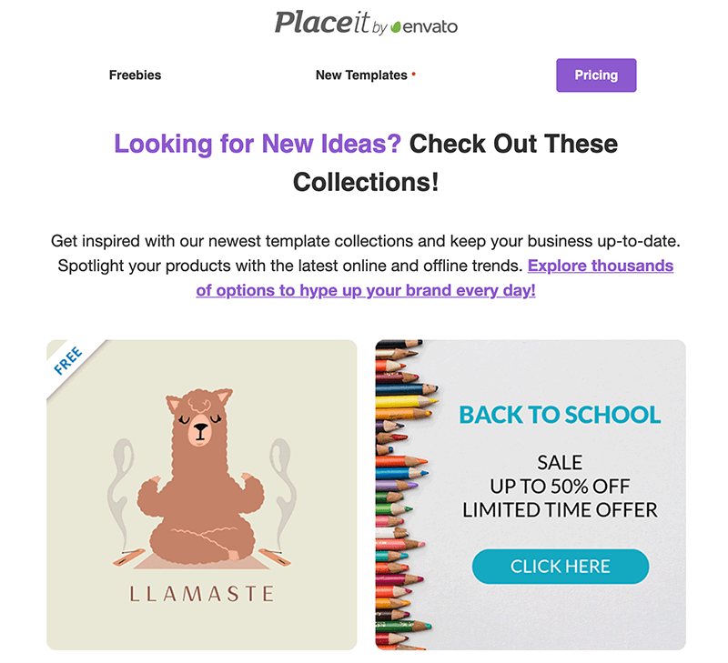 Miejsce kampanii e-mailowej