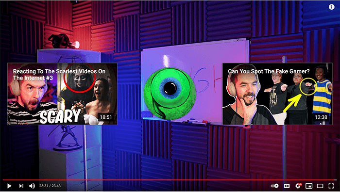 Jacksepticeye Bitiş Kartları