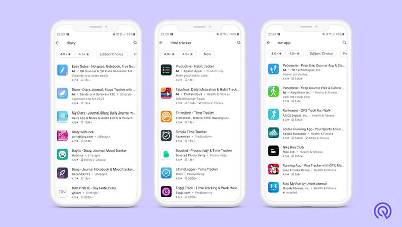 앱 스토어 검색