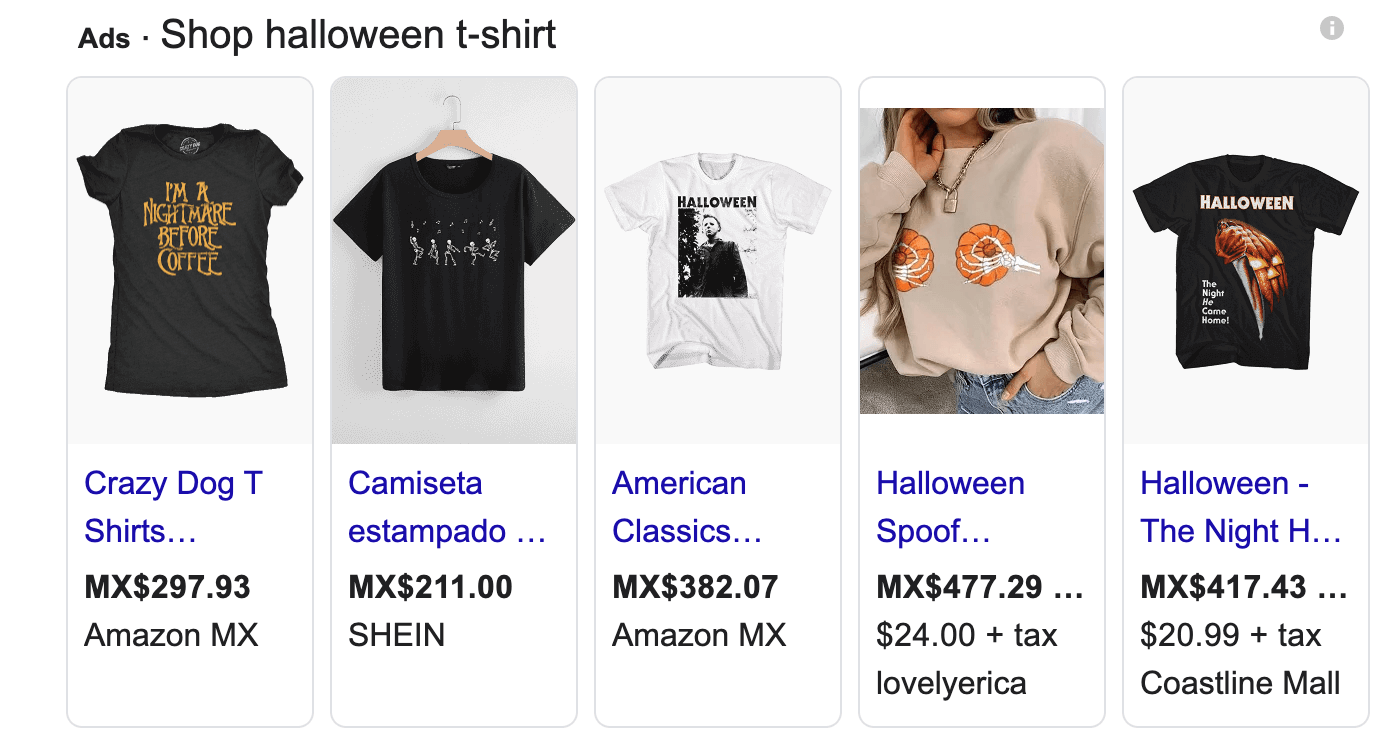 Google Торговая кампания