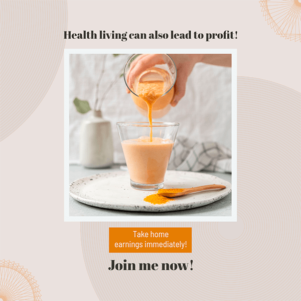 Шаблон рекламного баннера для бизнес-возможностей здоровой линейки продуктов