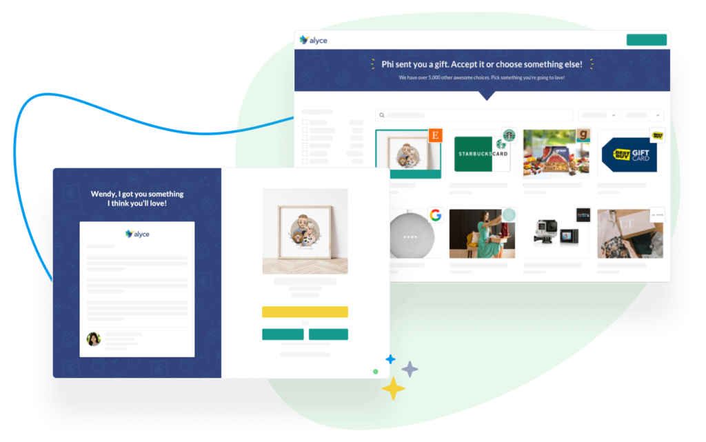 Alyce Activate - 마케터를 위한 기업 선물 솔루션