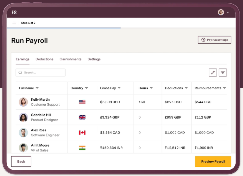 Interfaz de ondulación