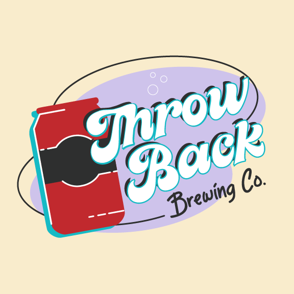 Beispiel für ein Nostalgie-Logo: Throwback Brewing Co