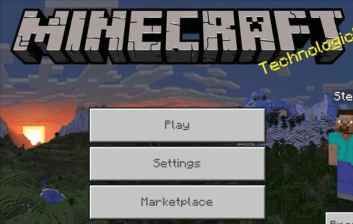 Avvia l'app Minecraft e seleziona il mondo da teletrasportare in Minecraft