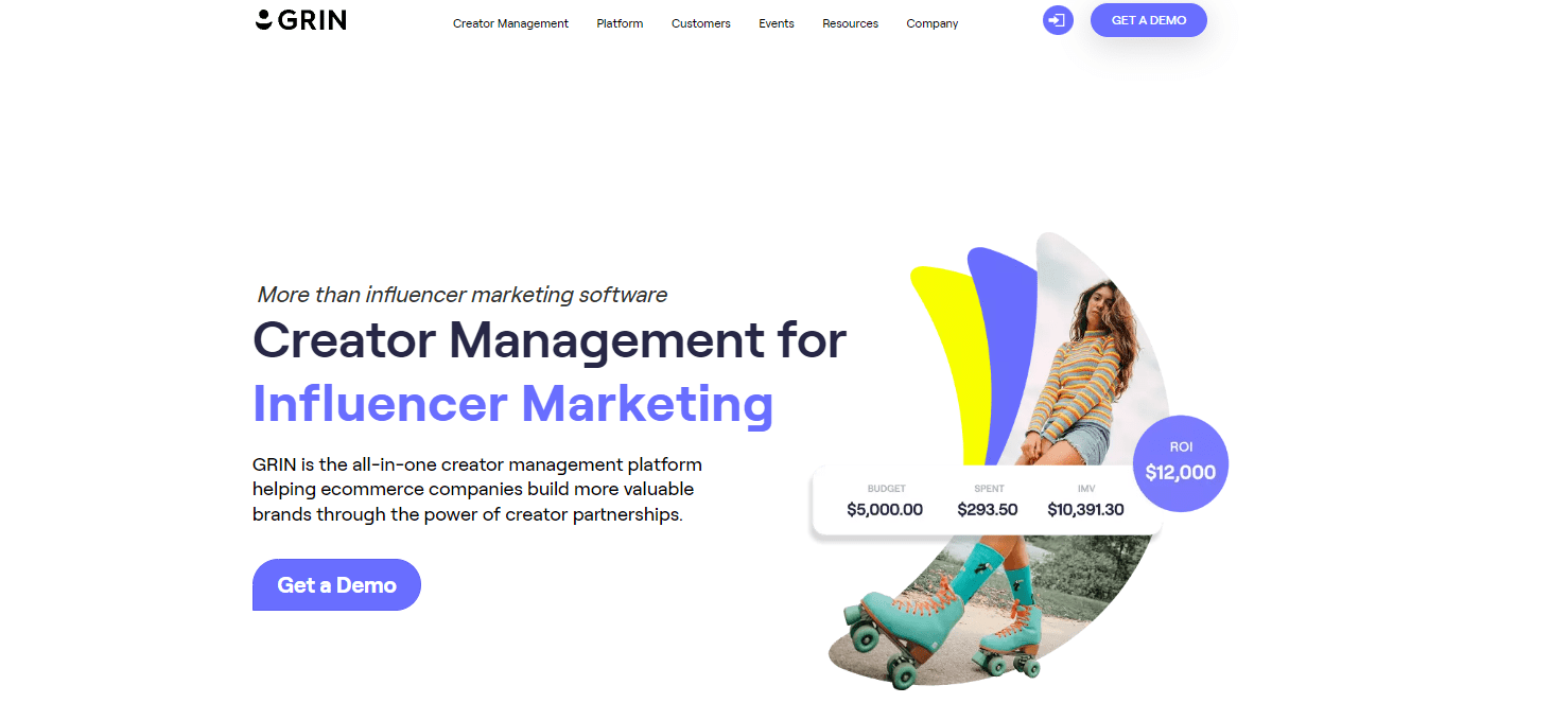 Grin 影響者營銷工具