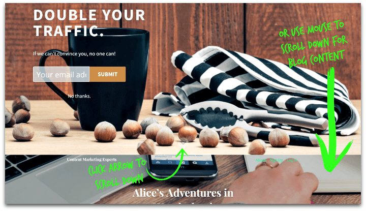 Свиток Sumo Me для сбора лидов по электронной почте в блоге