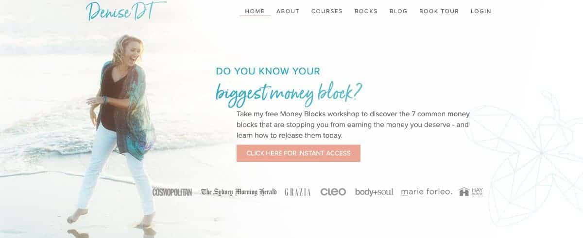 简单的博客设计示例