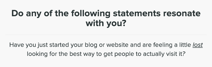 relatează povestea ta cu publicul tău