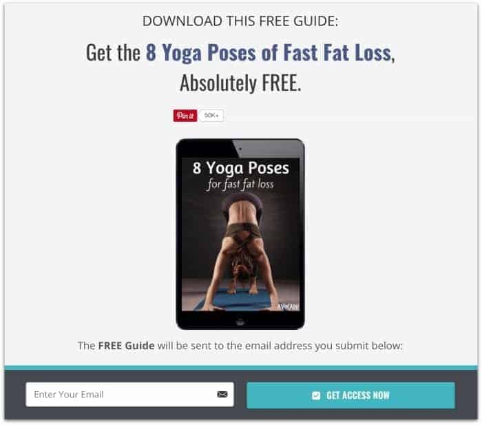 Clickfunnels Email Opt-in Landing Page per la raccolta di lead