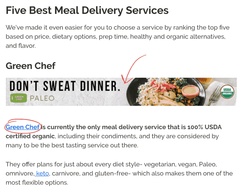 مثال الارتباط التابع