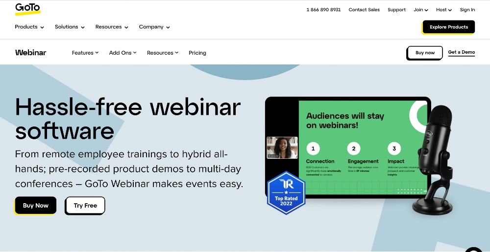 gotowebinar 소프트웨어