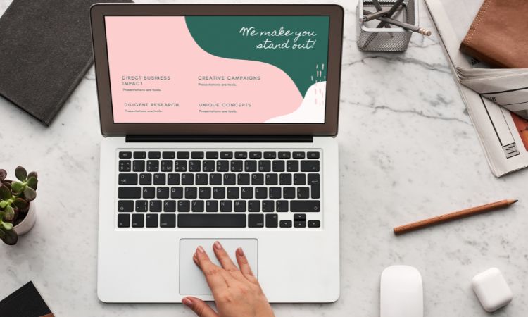 有营销机构的女人