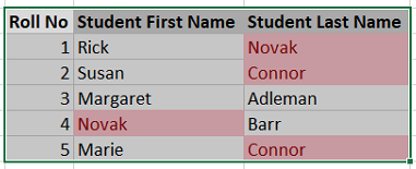 evidențiazăduplicateexcel