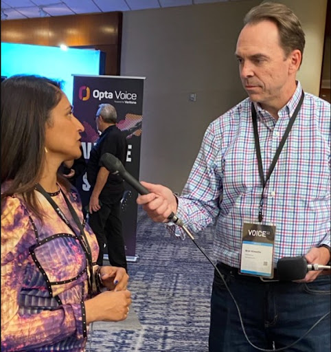 Бретт Кинселла берет интервью у Рупала Пателя