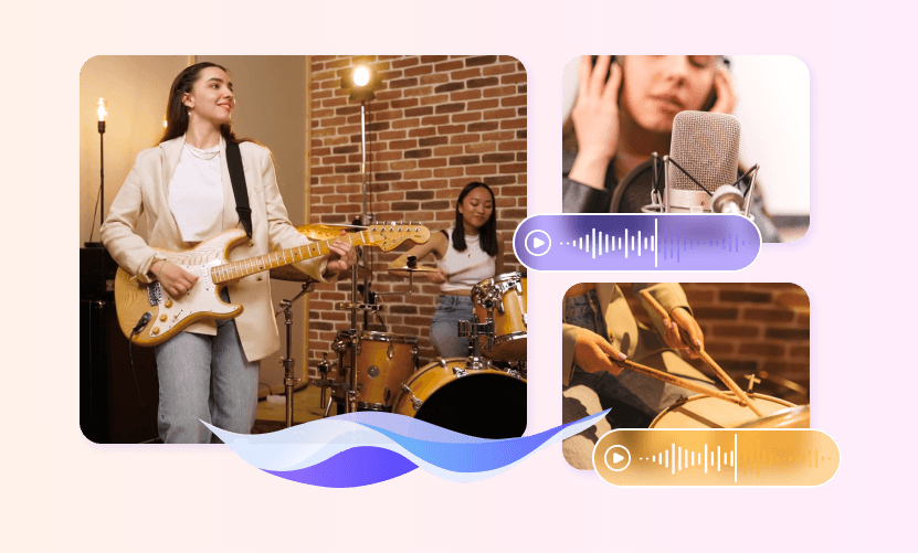 Media.io يزيل ضوضاء الخلفية من الصوت