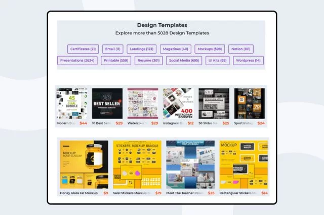Gunakan template yang sudah jadi dan mengagumkan
