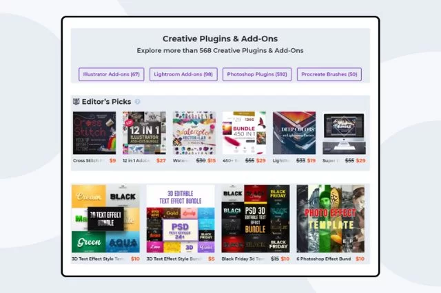 Gunakan tambahan kreatif untuk alat favorit Anda
