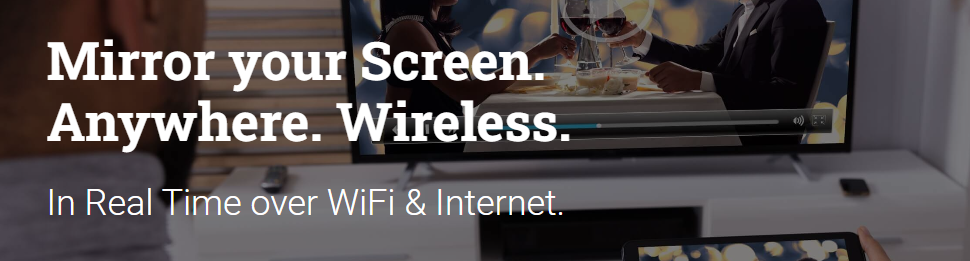 aplicativo de espelhamento de tela