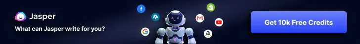 Jasper ti aiuta a scrivere contenuti velocemente