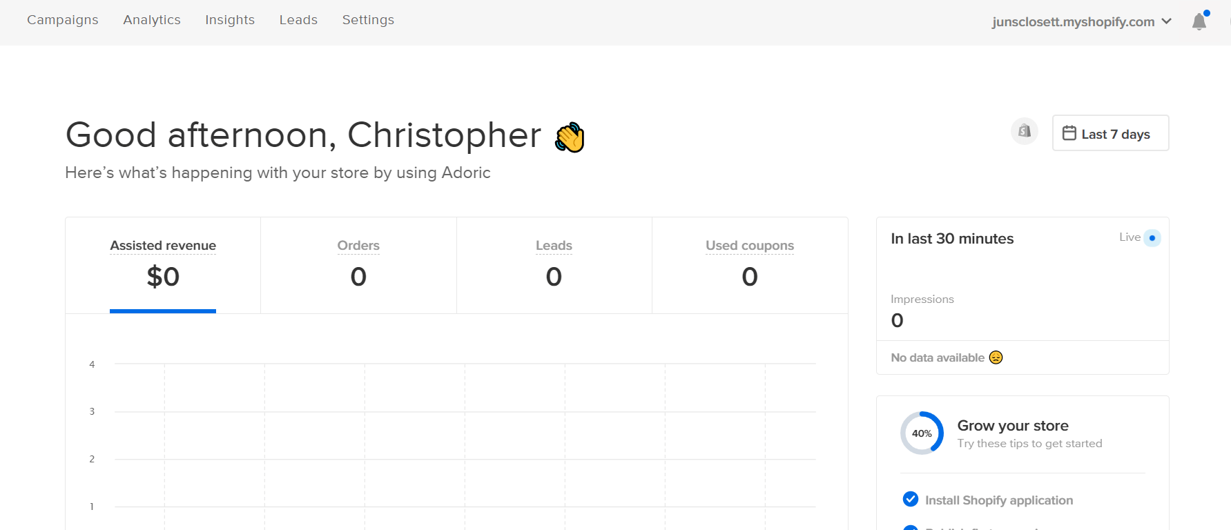 Adoric Shopify 應用