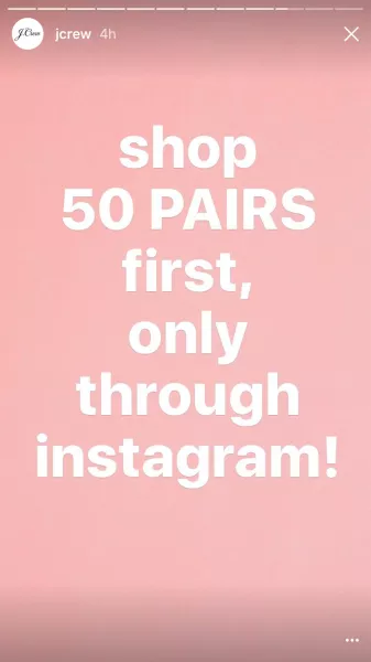 Postingan sponsor J Crew