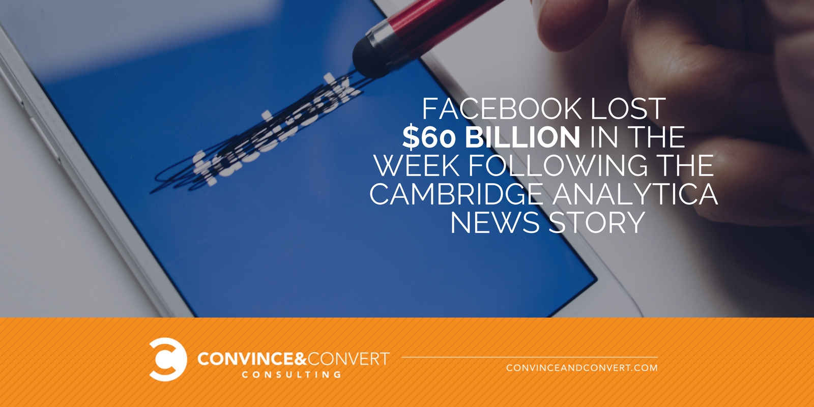 Facebook потерял 60 миллиардов долларов