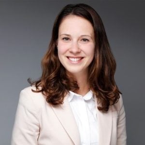 Martine van der Lee de la KLM