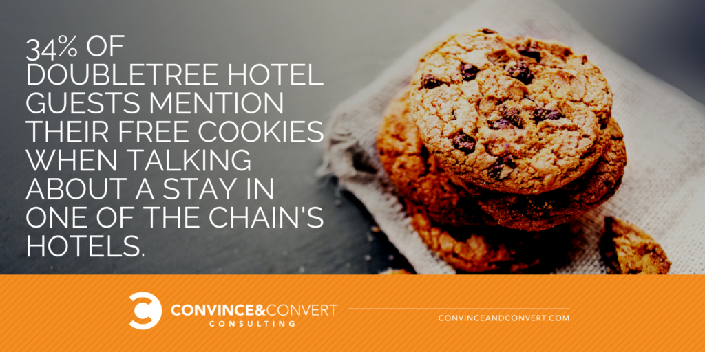 Doubletree hotel darmowe ciasteczka
